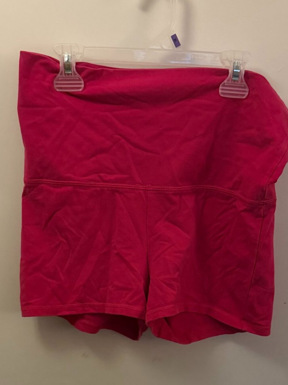 Hollister Dark Pink High Rise Shorts W M